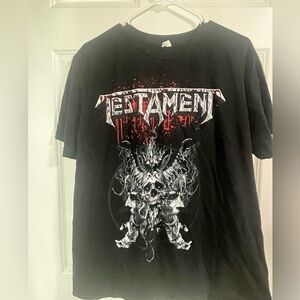 Testament band t-shirt